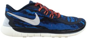 Nike Free 5.0 Print Dark Obsidian (GS) Dark Obsidian/Lava (749681-400)