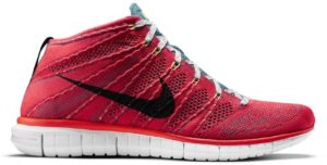Nike  Free Flyknit Chukka Bright Crimson Bright Crimson/Light Ash Grey-Mineral (639700-600)