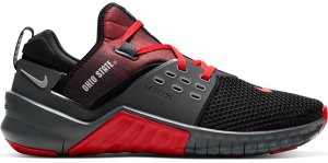Nike Free X Metcon 2 Ohio State Black/Iron Grey-Pewter Grey-University Red (CQ8646-001)