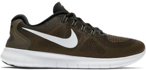 Nike  Free RN 2017 Black Off White Cargo Khaki Black/Off White-Cargo Khaki (880839-008)