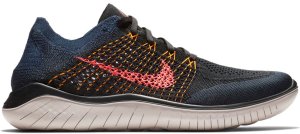 Nike  Free RN Flyknit 2018 Black Flash Crimson Orange Peel Black/Flash Crimson-Orange Peel (942838-068)