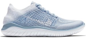 Nike  Free RN Flyknit 2018 Hydrogen Blue (W) Hydrogen Blue/White-White (942839-402)