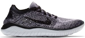 Nike  Free RN Flyknit 2018 Oreo (W) White/Black (942839-101)