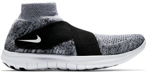 Nike  Free RN Motion Flyknit 2017 Black White Black/White-Pure Platinum-Wolf Grey (880845-001)