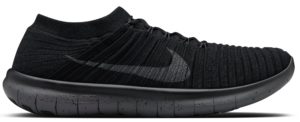 Nike  Free RN Motion Flyknit Black Dark Grey Black/Dark Grey-Volt (847659-007)