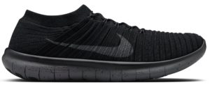 Nike Free RN Motion Flyknit Black Dark Grey Black/Dark Grey-Volt (847659-007)