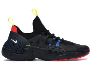 Nike  Huarache Edge Heron Preston Black Black/Blue-Yellow-Orange (CD5779 001)