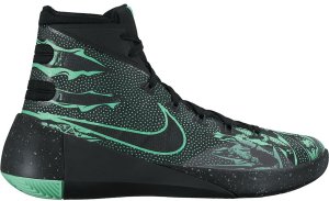 Nike  Hyperdunk 2015 Black Green Glow Black/Green Glow-Anthracite (749567-030)