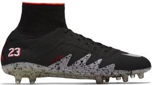 Nike  Hypervenom Phantom II NJR FG Neymar Black/Metallic Silver-Light Crimson-White (820117-006)