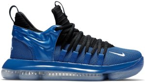 Nike  KD 10 Royal Foamposite (GS) Dark Neon Royal/White-Black (AJ7220-500)