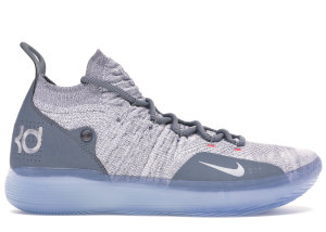 Nike  KD 11 Cool Grey Cool Grey/Wolf Grey-Pure Platinum (AO2604-002)