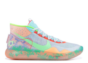 Nike  KD 12 EYBL Floral Midsole Multi/Barely Volt-Orange Pulse (CQ4301-900)