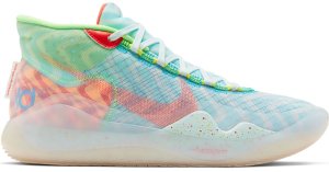 Nike  KD 12 Wavvy Teal Tint/Blue Gaze-Red Orbit (CW2774-300)
