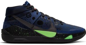 Nike  KD 13 Planet of Hoops Midnight Navy/Black-Electric Green (CI9948-400/CI9949-400)