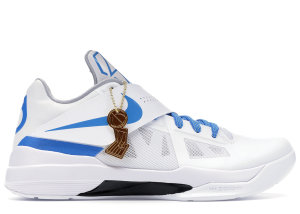 Nike  KD 4 Think 16 (Thunderstruck) White/Photo Blue-Wolf Grey-Black (AQ5103-100)