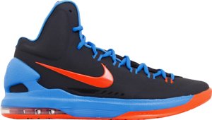 Nike  KD 5 Thunder Away Black/Team Orange-Photo Blue (554988-048)