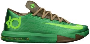 Nike KD 6 Bamboo Gamma Green/Flash Lime-Linen-Raw Umber (599424-301)