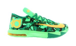 Nike KD 6 Easter Light Lucid Green/Atomic Mango-Lucid Green-Green (599424-303)