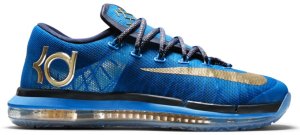 Nike  KD 6 Elite Supremacy Photo Blue/Metallic Gold-Midnight Navy (683250-474)