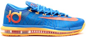 Nike  KD 6 Elite Team Photo Blue/Team Orange-Atomic Mango-Polarized Blue (642838-400)