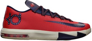 Nike  KD 6 Light Crimson DC Light Crimson/Obsidian-Light Beige Chalk-Light Lucid Green (599424-600)