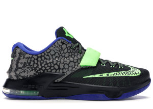 Nike  KD 7 Electric Eel Metallic Pewter/Anthracite/Lyon Blue (653996-030)