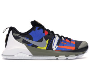 Nike KD 8 All Star (2016) White/Metallic Silver – Black – Multicolor (829207-100)