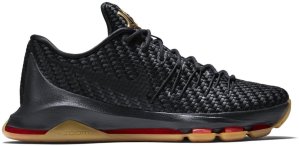 Nike KD 8 EXT Woven Wonder Black/Black-Metallic Gold-Laser Crimson (806393-001)