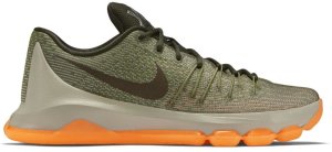 Nike  KD 8 Easy Euro Grey/Squadron Green-Alligator-Bright Citrus (749375-033)