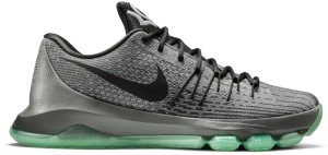 Nike KD 8 Hunt’s Hill Night Night Silver/Deep Pewter-Tumbled Grey-Green Glow (749375-020)