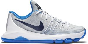 Nike KD 8 Photo Blue White/Midnight Navy-Photo Blue-Opti Yellow (749375-144)