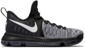 Nike  KD 9 Black White Black/White (843392-010)