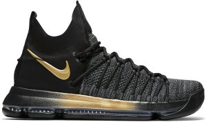 Nike KD 9 Elite Flip the Switch Black/Tour Yellow-Blue Fury (878637-007)