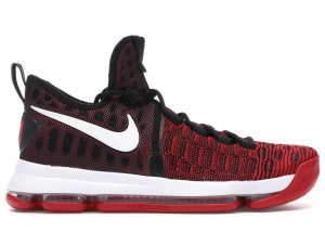 Nike  KD 9 Hard Work University Red/White-Black (843392-610)