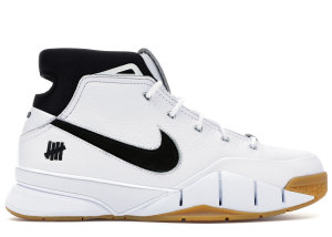 Nike  Kobe 1 Protro Undefeated White White/White-Black (AQ3635-100)