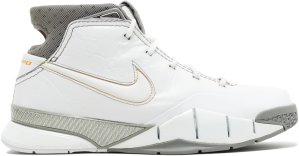 Nike  Kobe 1 White Shark White/White-Medium Grey-Canyon Gold (313143-111)