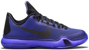 Nike  Kobe X Blackout Blackout (GS) Black/Persian Violet/Volt (726067-005)