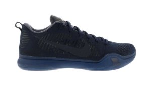 Nike  Kobe 10 Elite Low Black Mamba Collection Fade to Black Dark Obsidian/Dark Obsidian (869458-441)