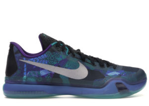 Nike Kobe 10 Peach Jam Emerald Glow/Reflect Silver-Court Purple (705317-305)