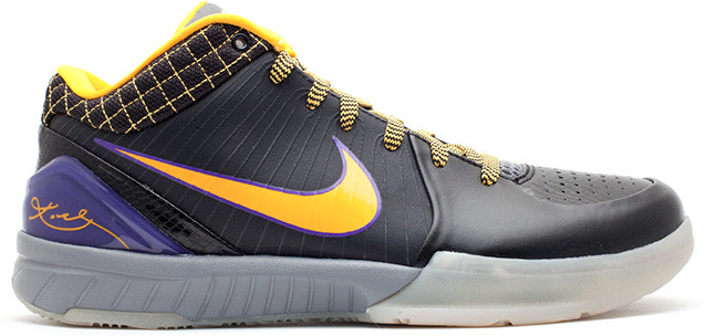 Nike Kobe 4 Carpe Diem Black/Del Sol-Varsity Purple-Cool Grey (344335-001)