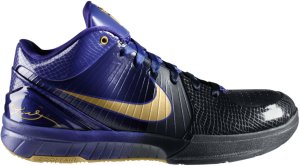 Nike  Kobe 4 Gradient Away Concord/Midwest Gold (344335-073)