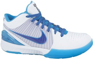 Nike  Kobe 4 Draft Day Hornets White/Varsity Purple-Orion Blue (344335-151)