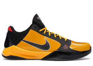 Nike  Kobe 5 Bruce Lee Del Sol/Black-Varsity Red (386429-701)