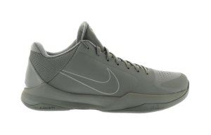 Nike  Kobe 5 Black Mamba Collection Fade to Black Tumbled Grey/Tumbled Grey (869454-006)