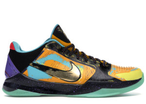 Nike Kobe 5 Prelude (Finals MVP) University Gold/Metallic Gold-Gamma Blue (639691-700)