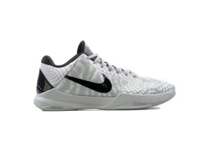 Nike Kobe 5 Protro Zebra PE Wolf Grey/White-Black (CD4991-003)