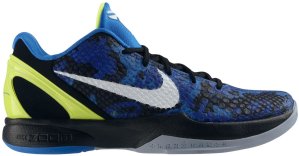 Nike  Kobe 6 Blue Camo Photo Blue/White-Black-Volt (429659-401)