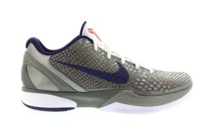 Nike  Kobe 6 China 3D Metallic Pewter/Ink-White-Crimson (429659-006)