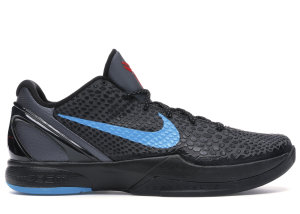 Nike  Kobe 6 Dark Knight Dark Grey/Blue Glow-Black-Challenge Red (429659-016)