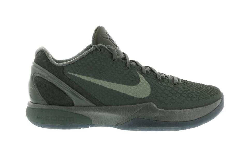 Nike Kobe 6 Black Mamba Collection Fade to Black River Rock/River Rock (869457-007)